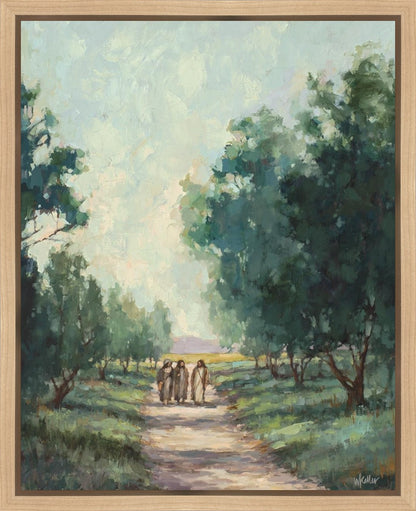 Road to Emmaus Gallery Wrap