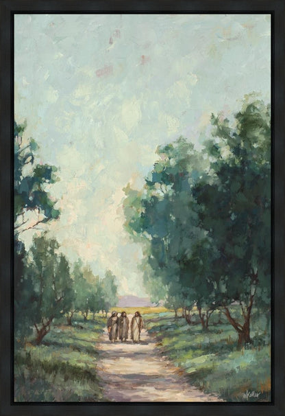 Road to Emmaus Gallery Wrap