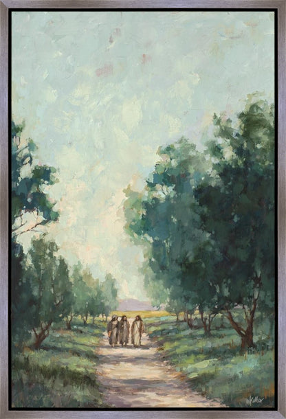 Road to Emmaus Gallery Wrap