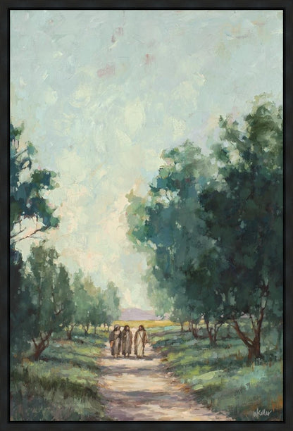 Road to Emmaus Gallery Wrap