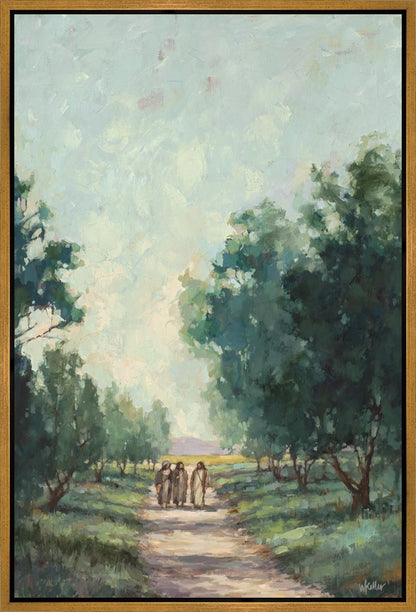 Road to Emmaus Gallery Wrap
