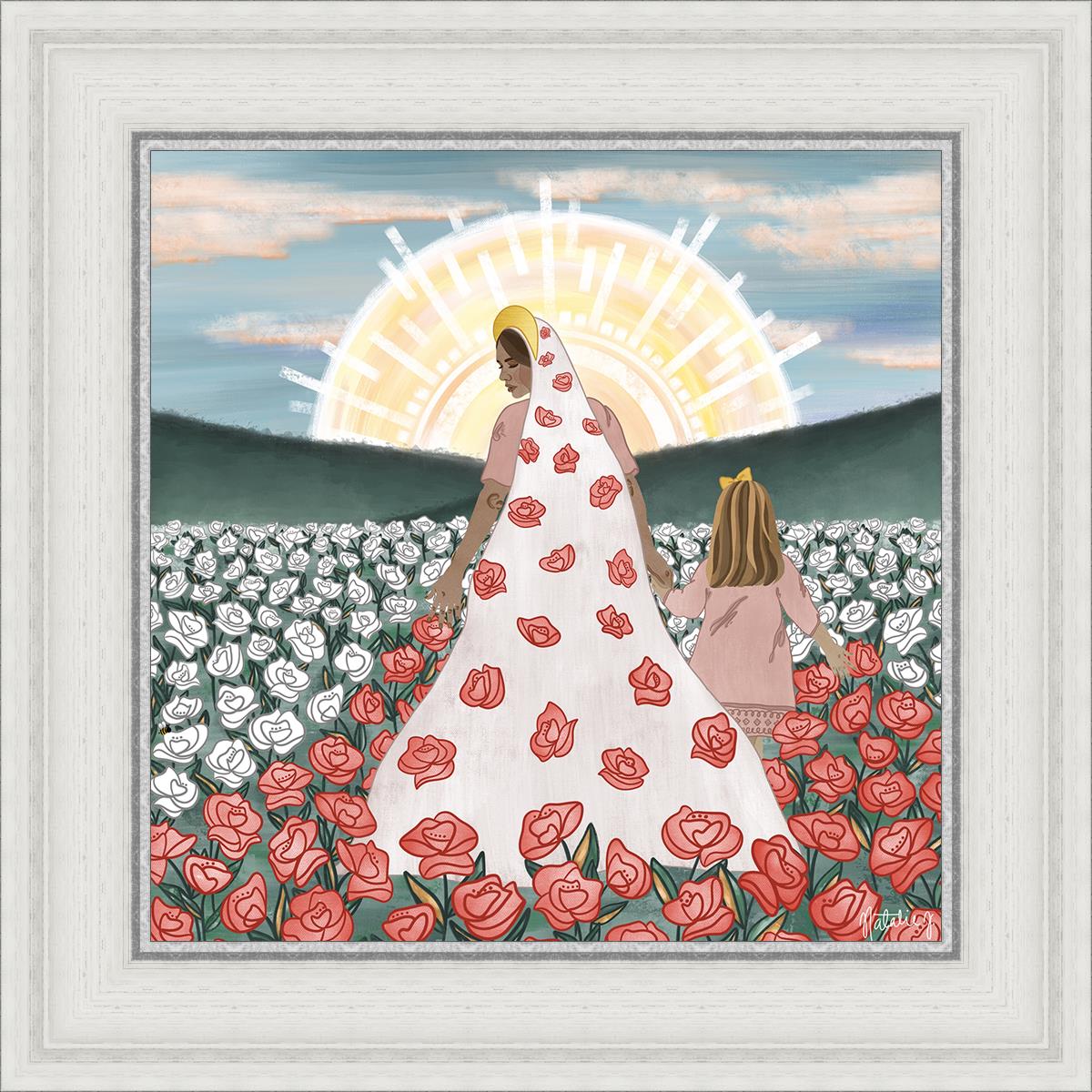Her Touch is in The Flowers