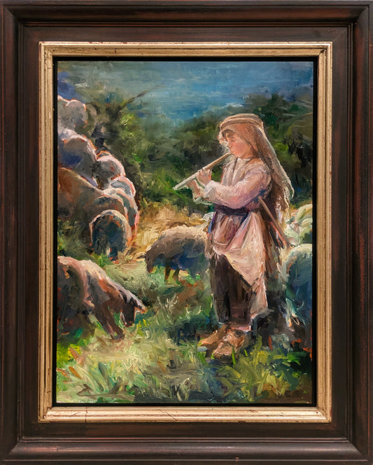 Waiting For The Savior Original Artwork