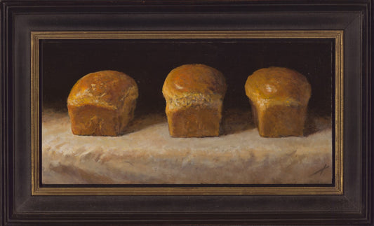 With Bread All Sorrows Are Less Original Artwork