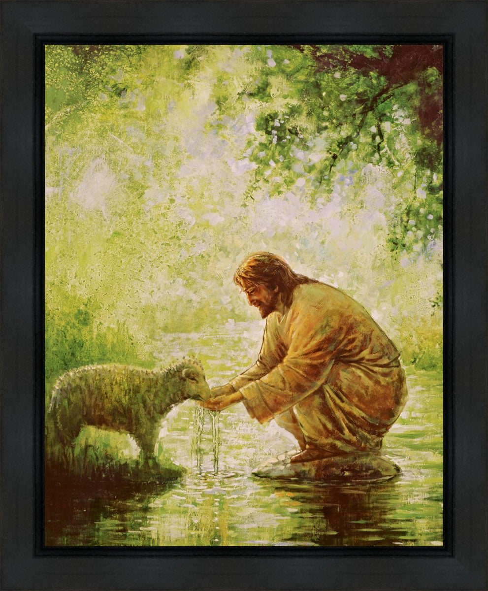 Gentle Shepherd Gallery Wrap