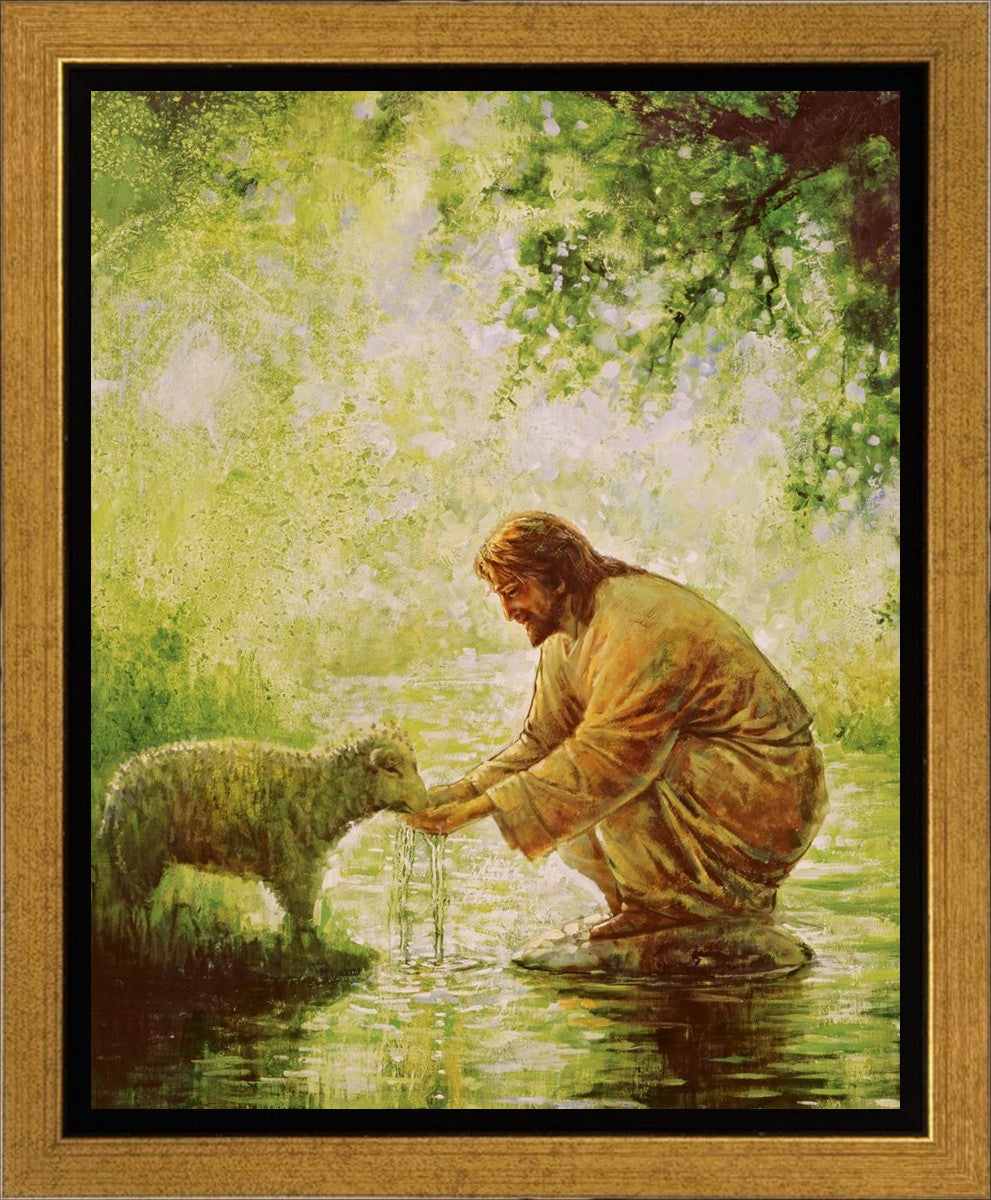 Gentle Shepherd Gallery Wrap