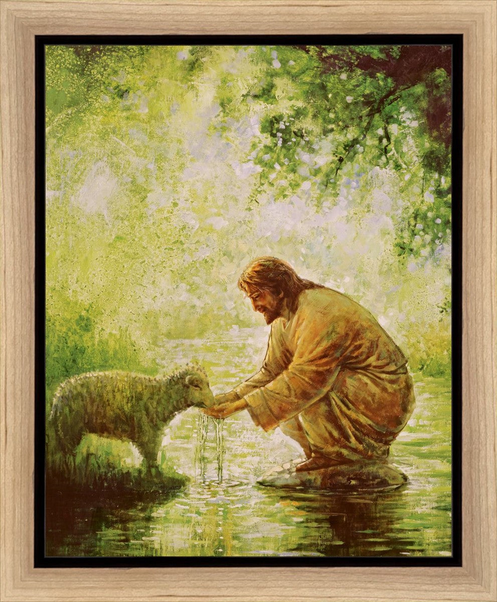 Gentle Shepherd Gallery Wrap