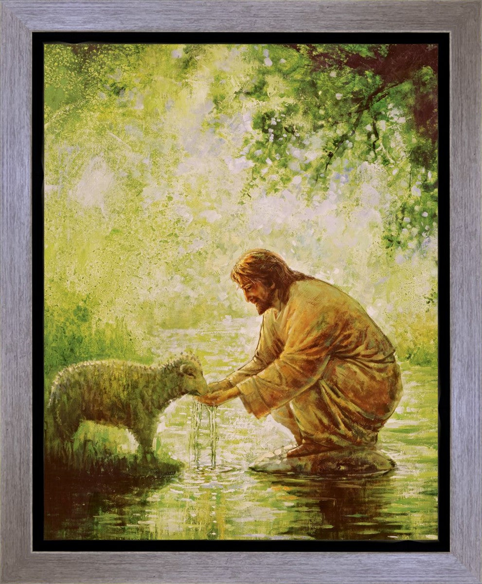 Gentle Shepherd Gallery Wrap