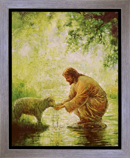 Gentle Shepherd Gallery Wrap