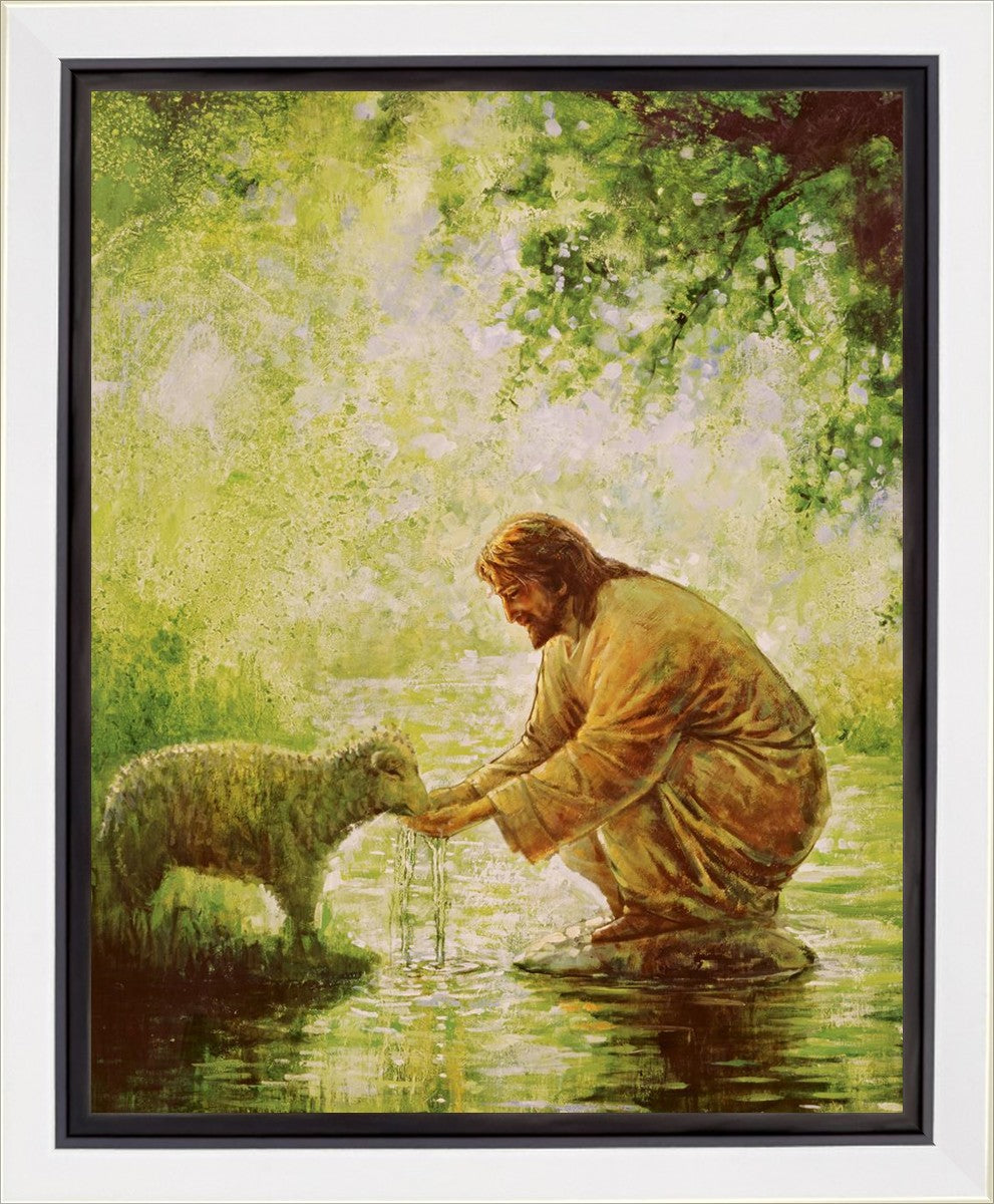 Gentle Shepherd Gallery Wrap