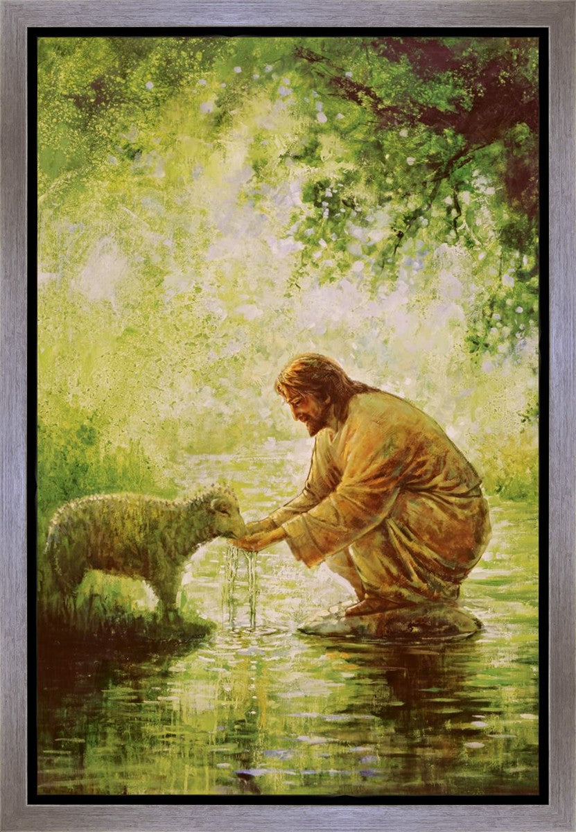Gentle Shepherd Gallery Wrap