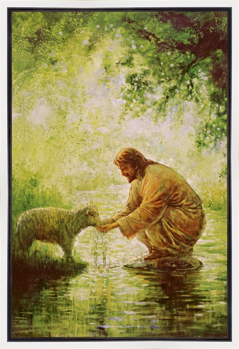 Gentle Shepherd Gallery Wrap