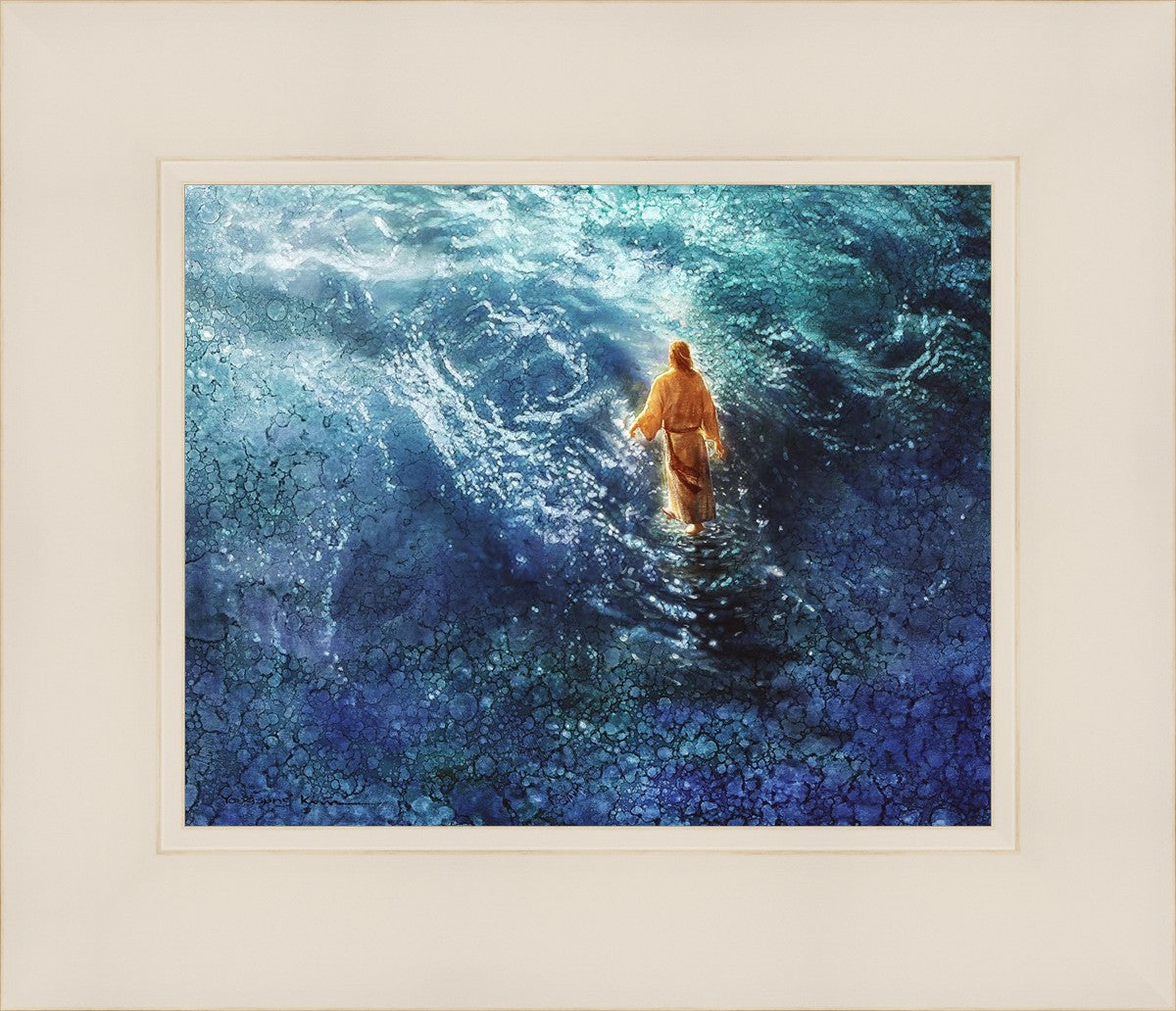 Walking on Water - Painting - Yongsung Kim | LDSArt.com