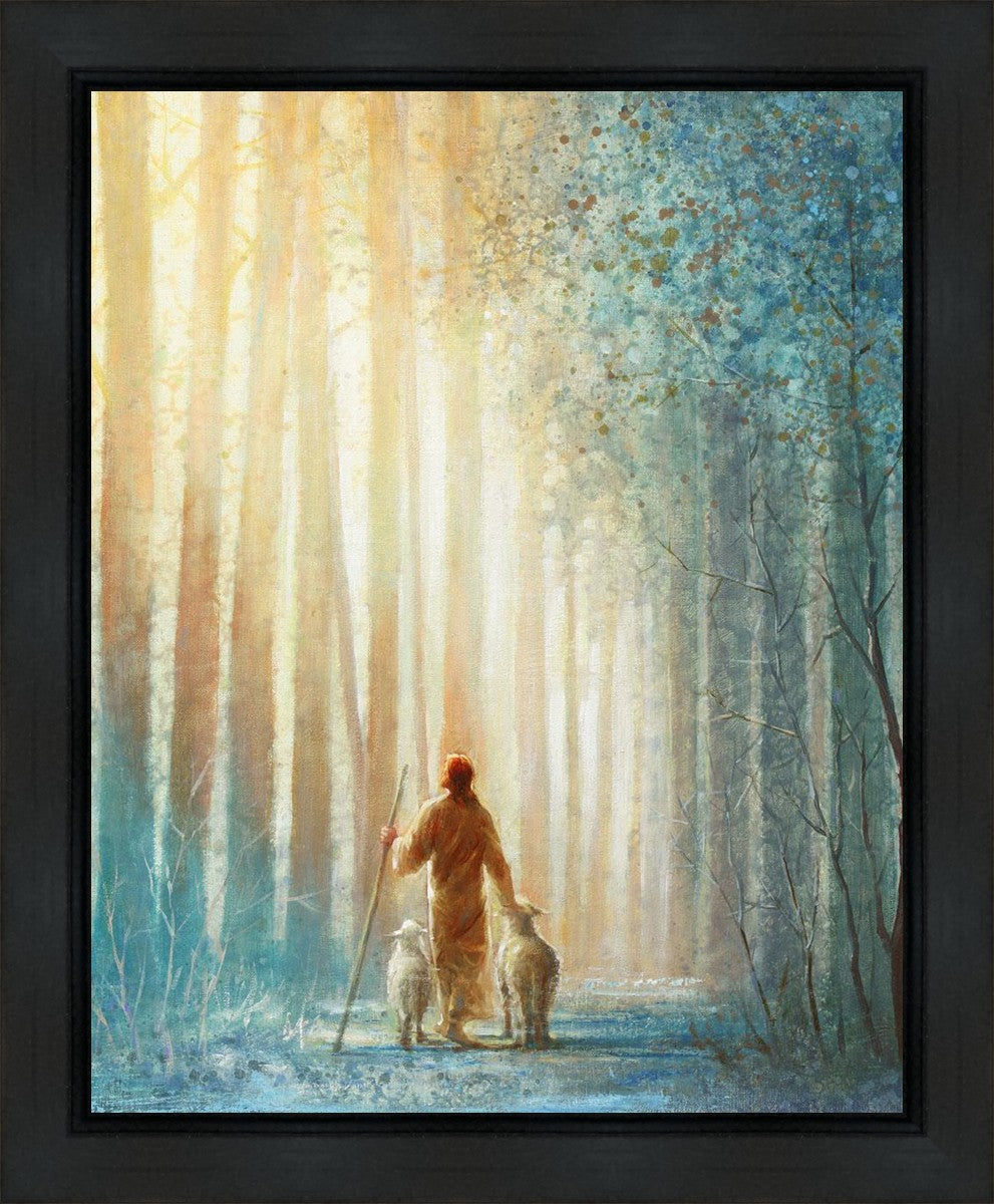 He Leadeth Me Gallery Wrap