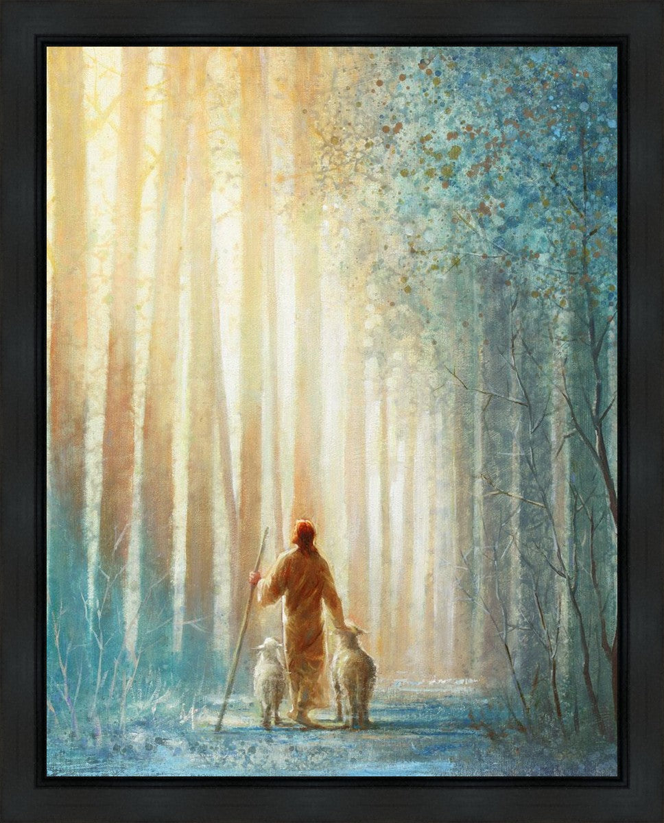 He Leadeth Me Gallery Wrap