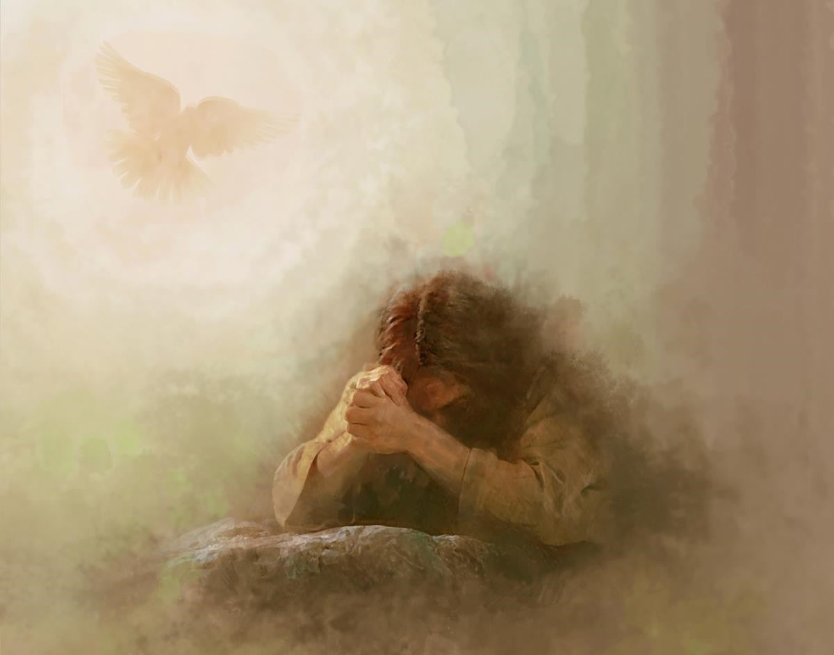 Lord of Prayer NEUTRAL Gallery Wrap