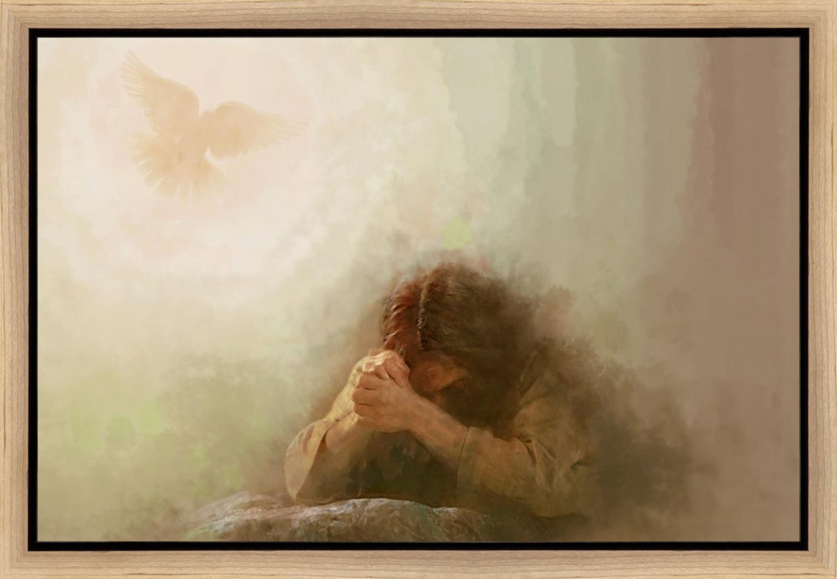 Lord of Prayer NEUTRAL Gallery Wrap