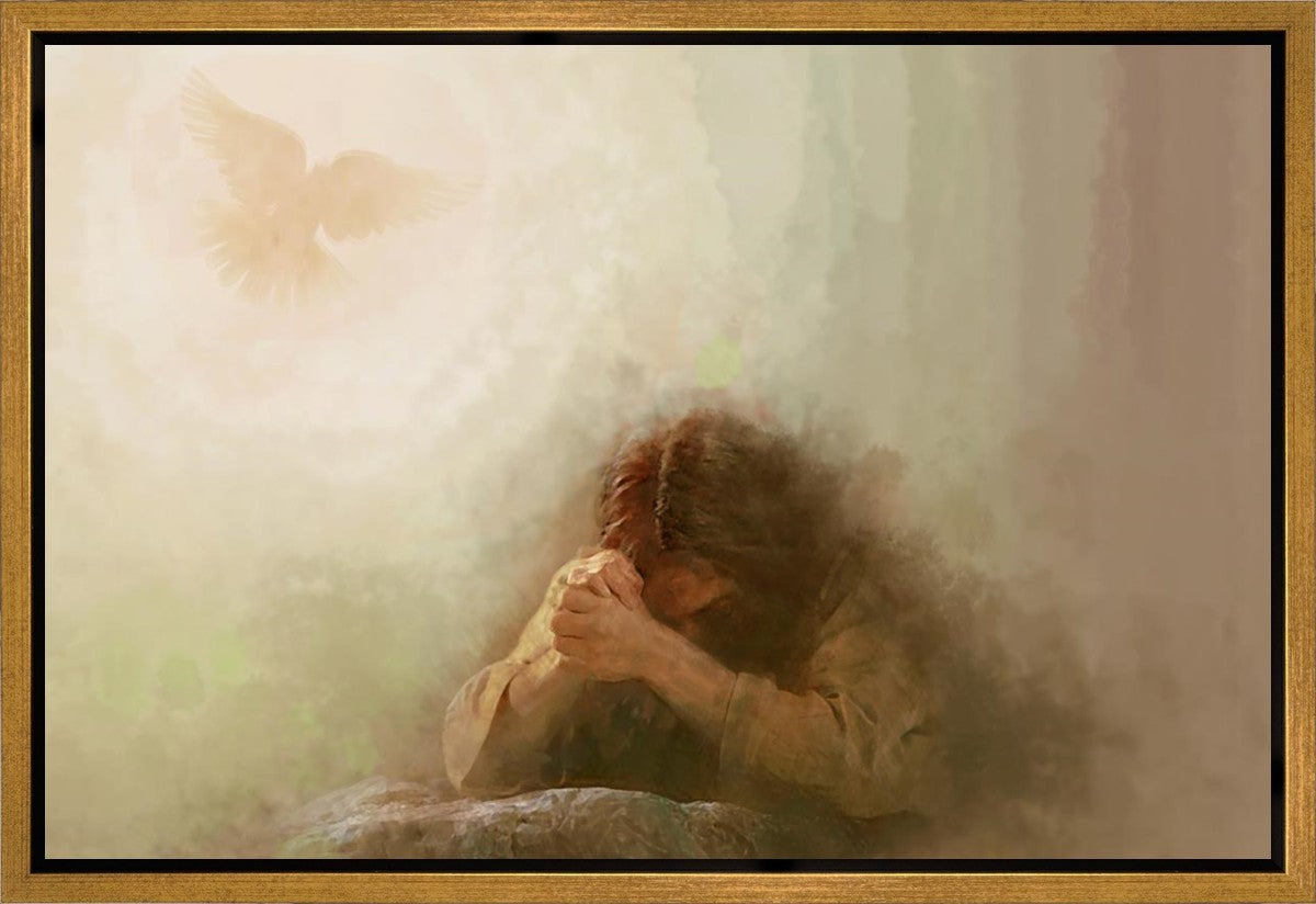 Lord of Prayer NEUTRAL Gallery Wrap