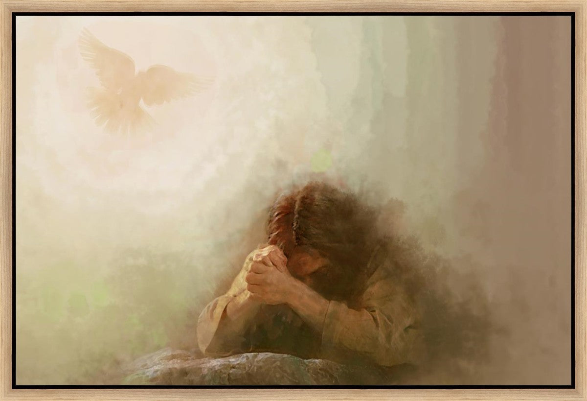 Lord of Prayer NEUTRAL Gallery Wrap