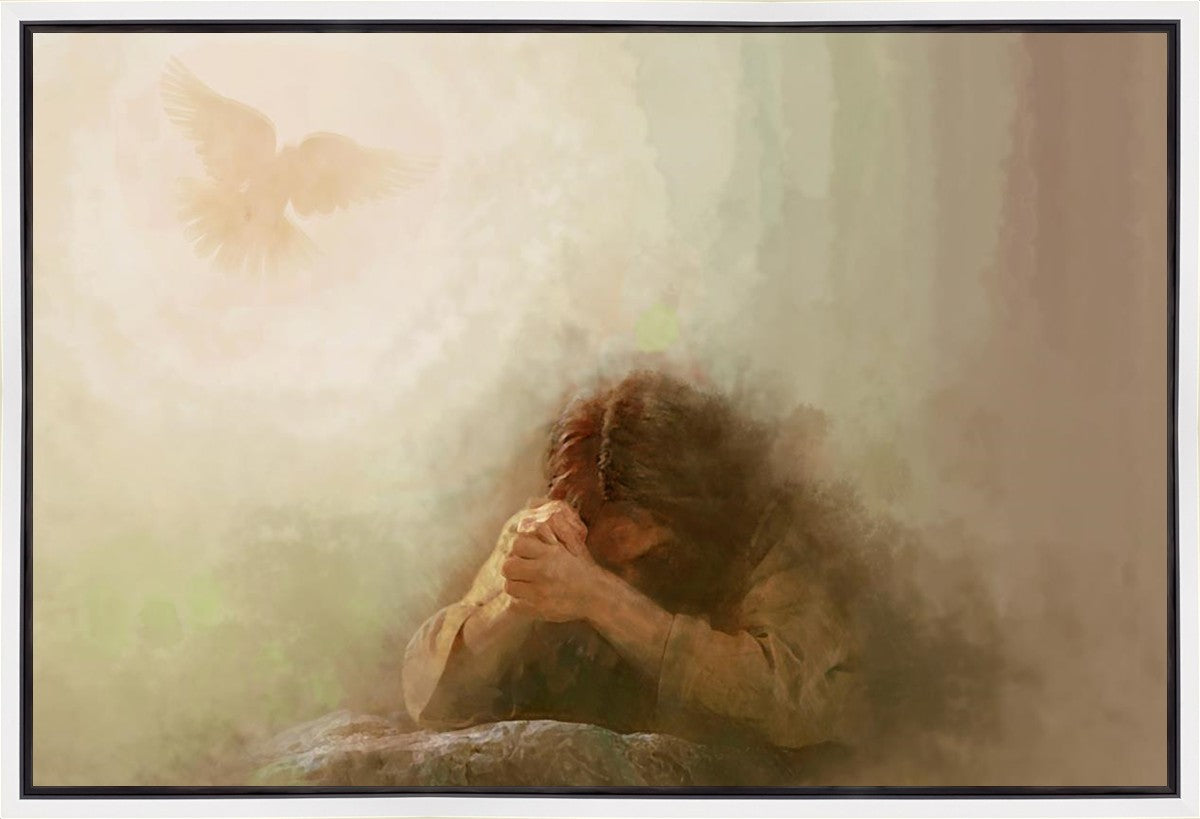 Lord of Prayer NEUTRAL Gallery Wrap