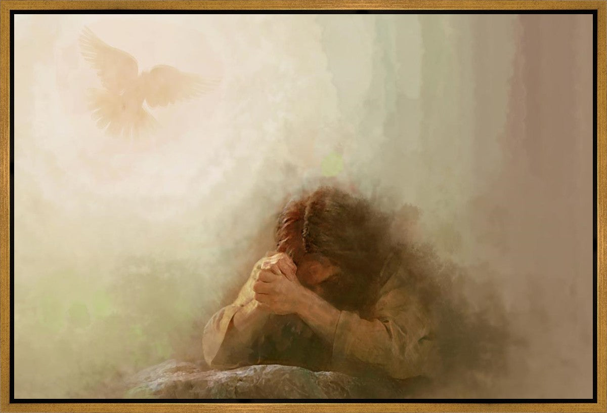 Lord of Prayer NEUTRAL Gallery Wrap