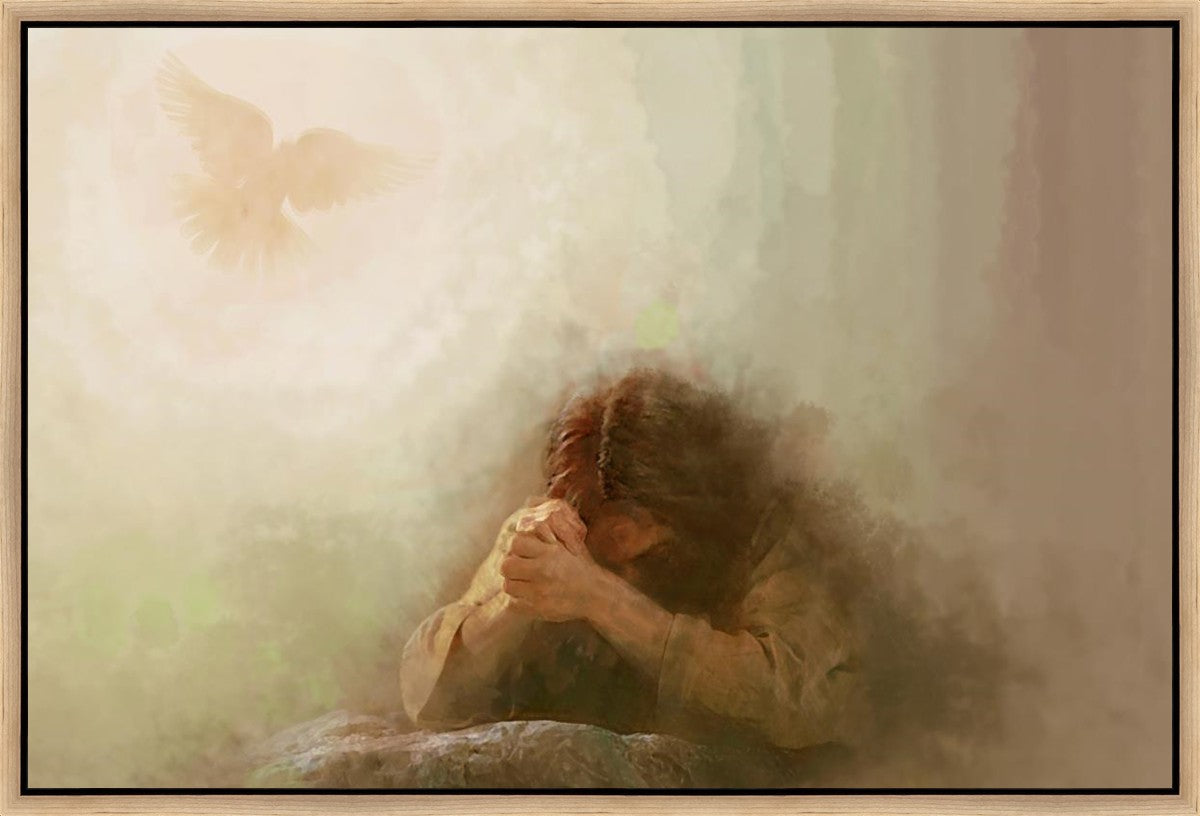 Lord of Prayer NEUTRAL Gallery Wrap