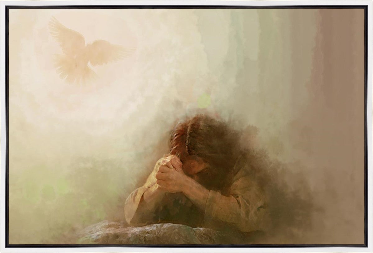 Lord of Prayer NEUTRAL Gallery Wrap