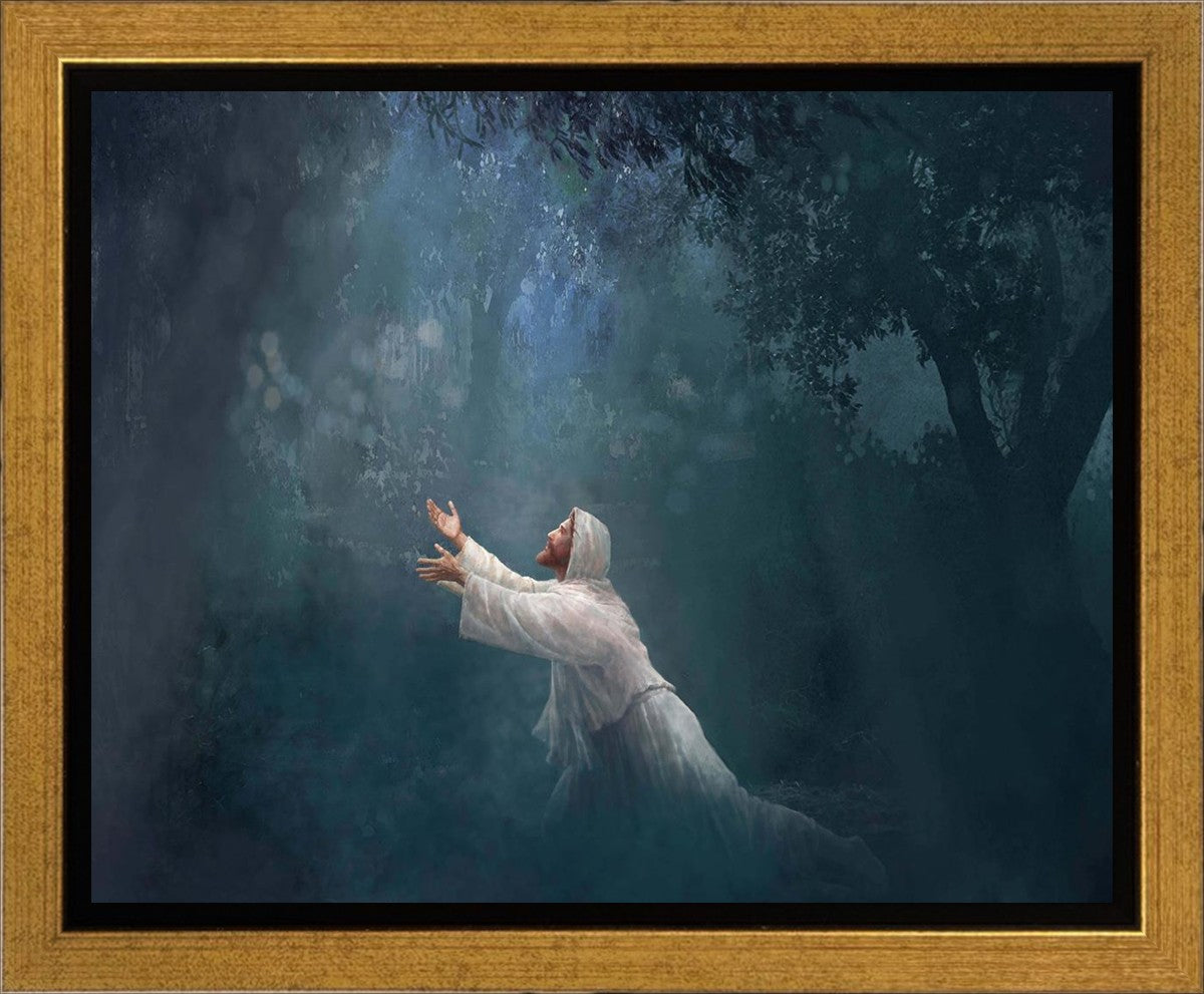 Not My Will But Thine Gallery Wrap