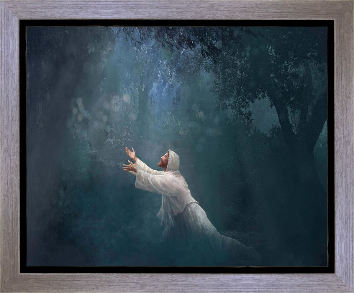 Not My Will But Thine Gallery Wrap