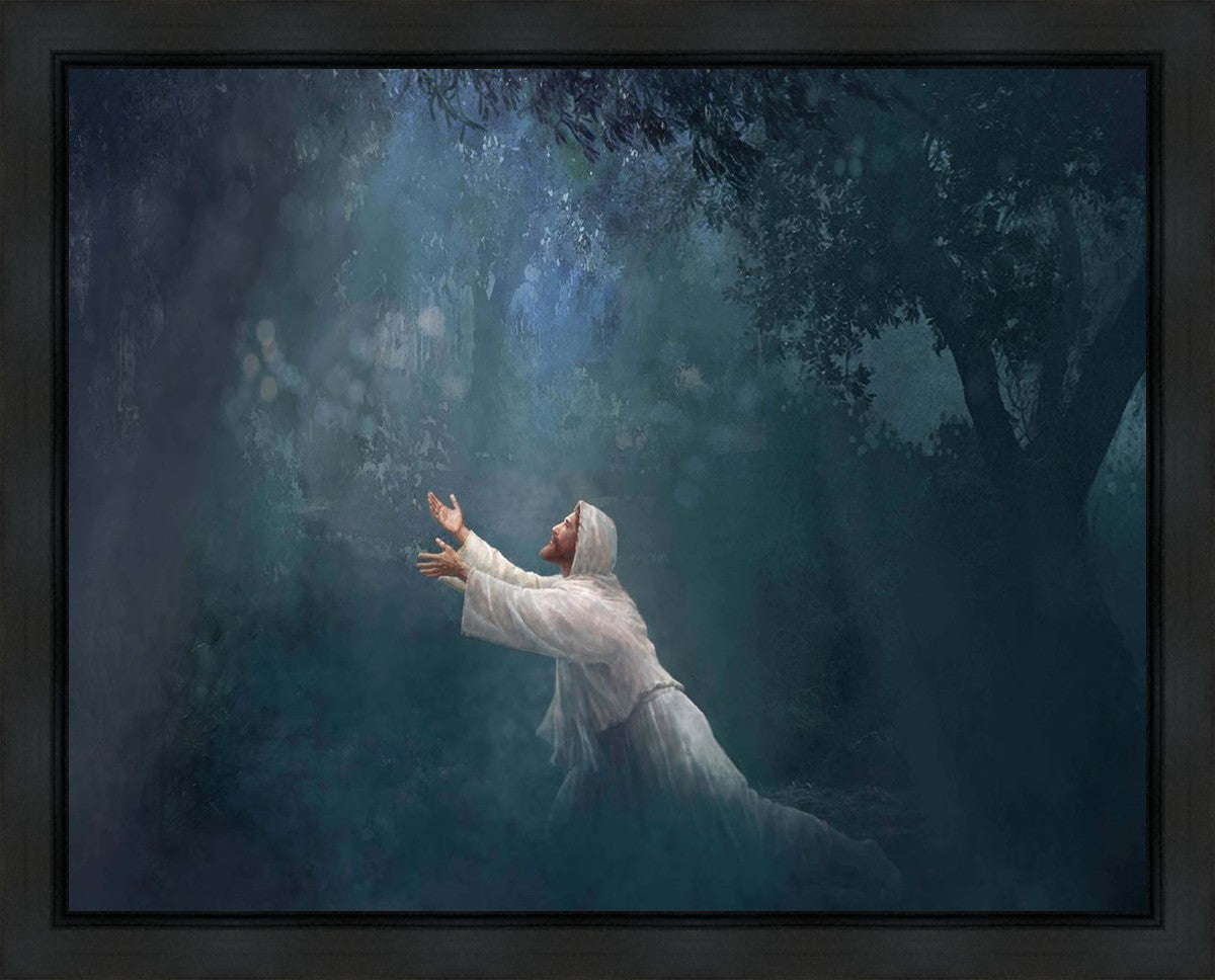 Not My Will But Thine Gallery Wrap