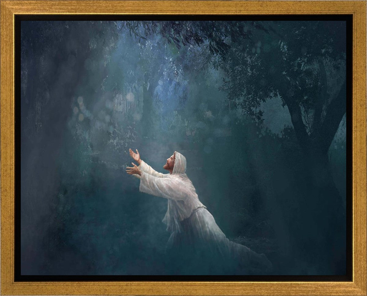 Not My Will But Thine Gallery Wrap