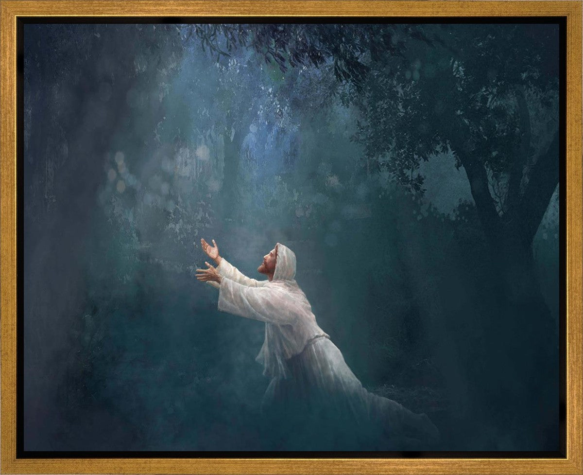 Not My Will But Thine Gallery Wrap