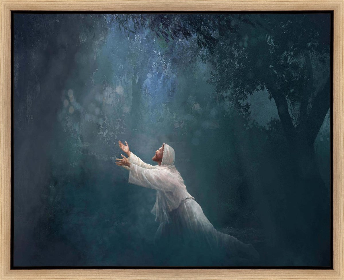 Not My Will But Thine Gallery Wrap