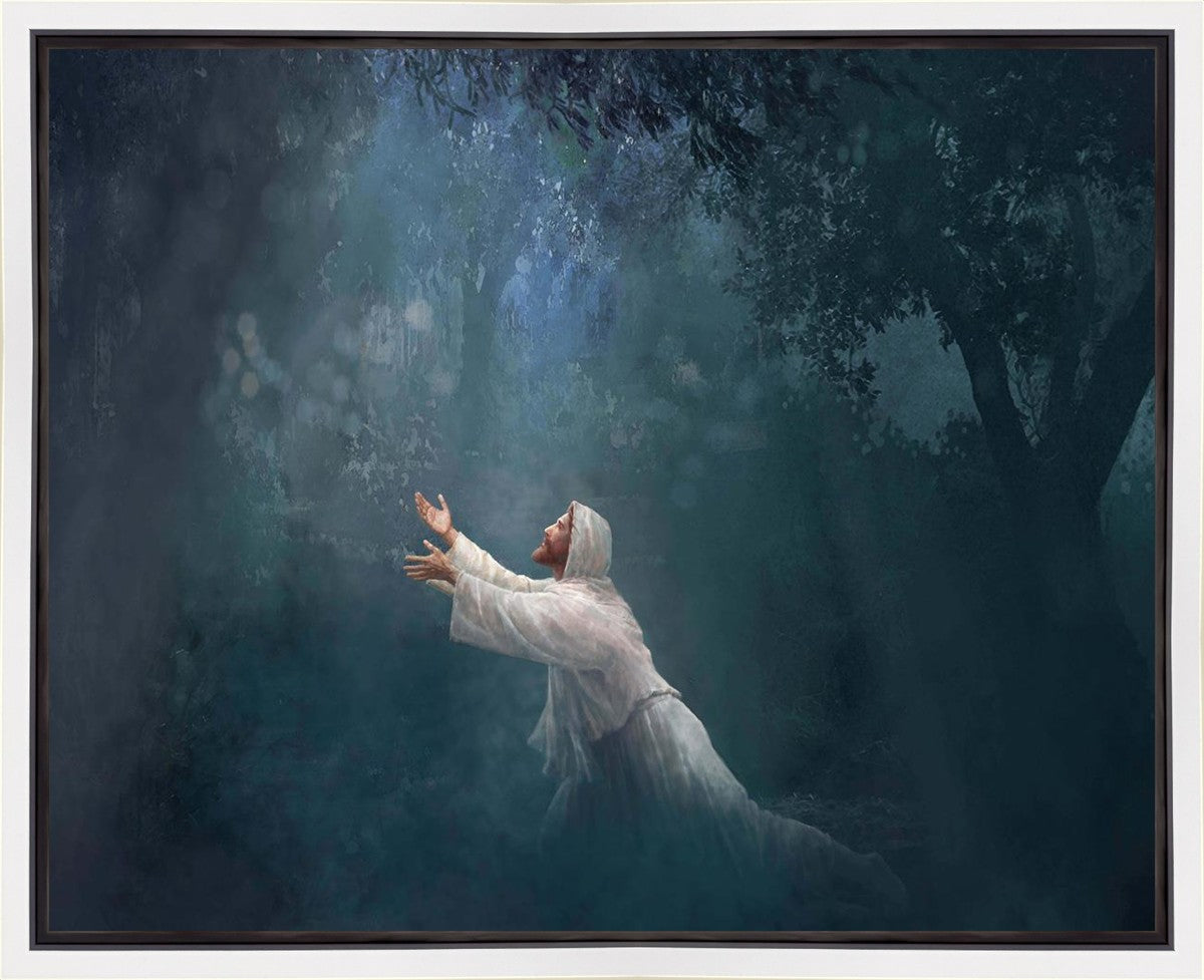 Not My Will But Thine Gallery Wrap