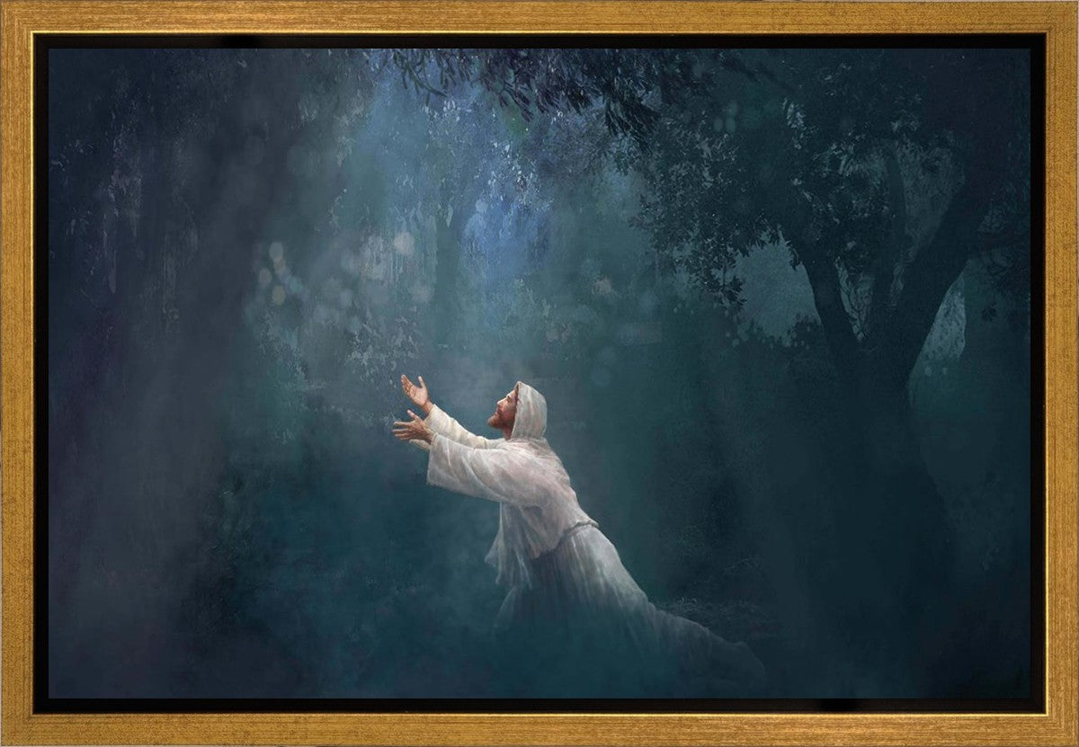 Not My Will But Thine Gallery Wrap