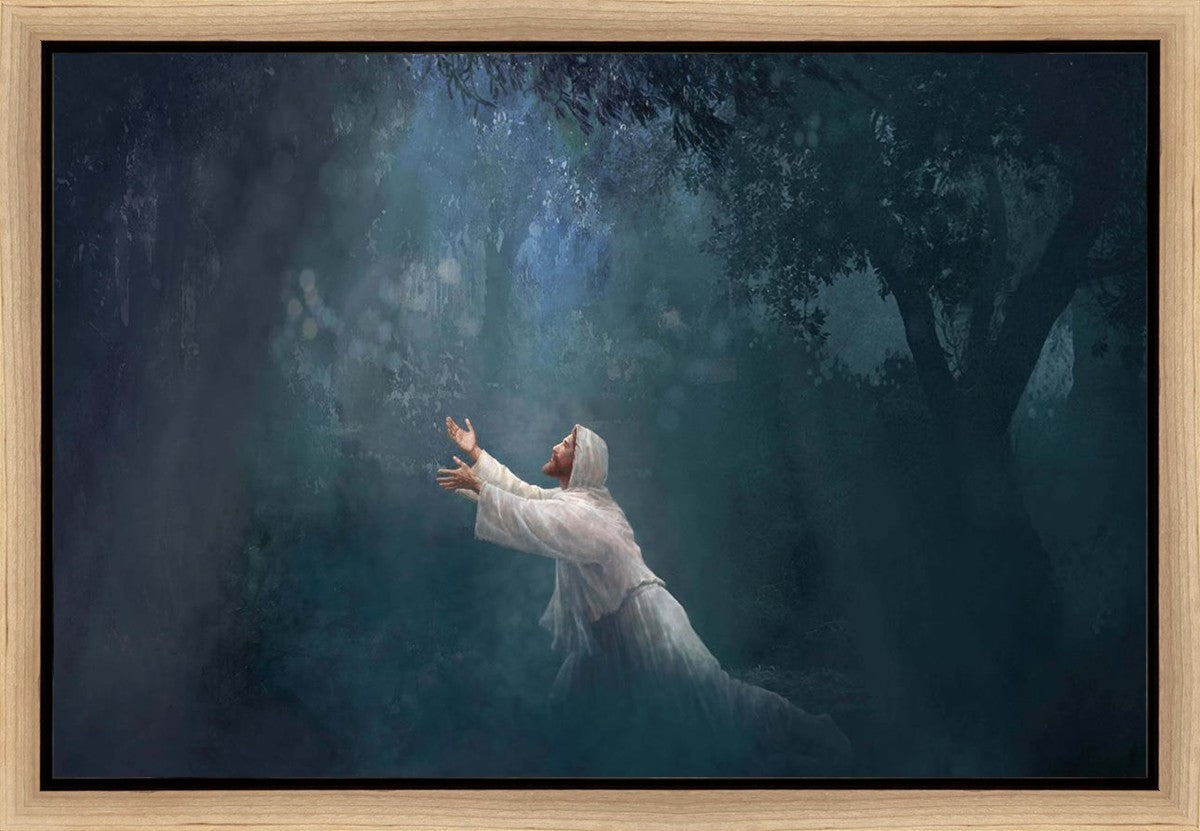 Not My Will But Thine Gallery Wrap