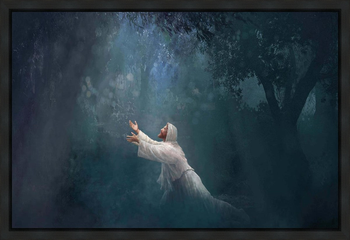 Not My Will But Thine Gallery Wrap