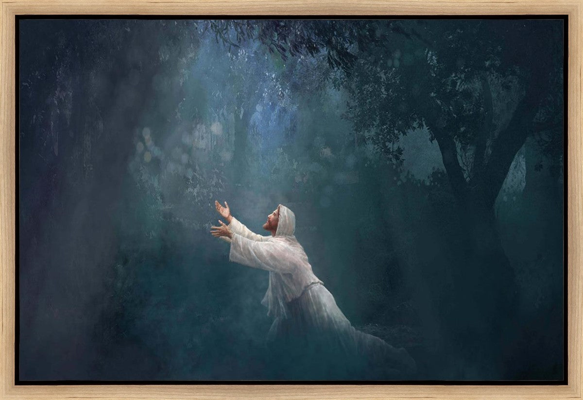 Not My Will But Thine Gallery Wrap