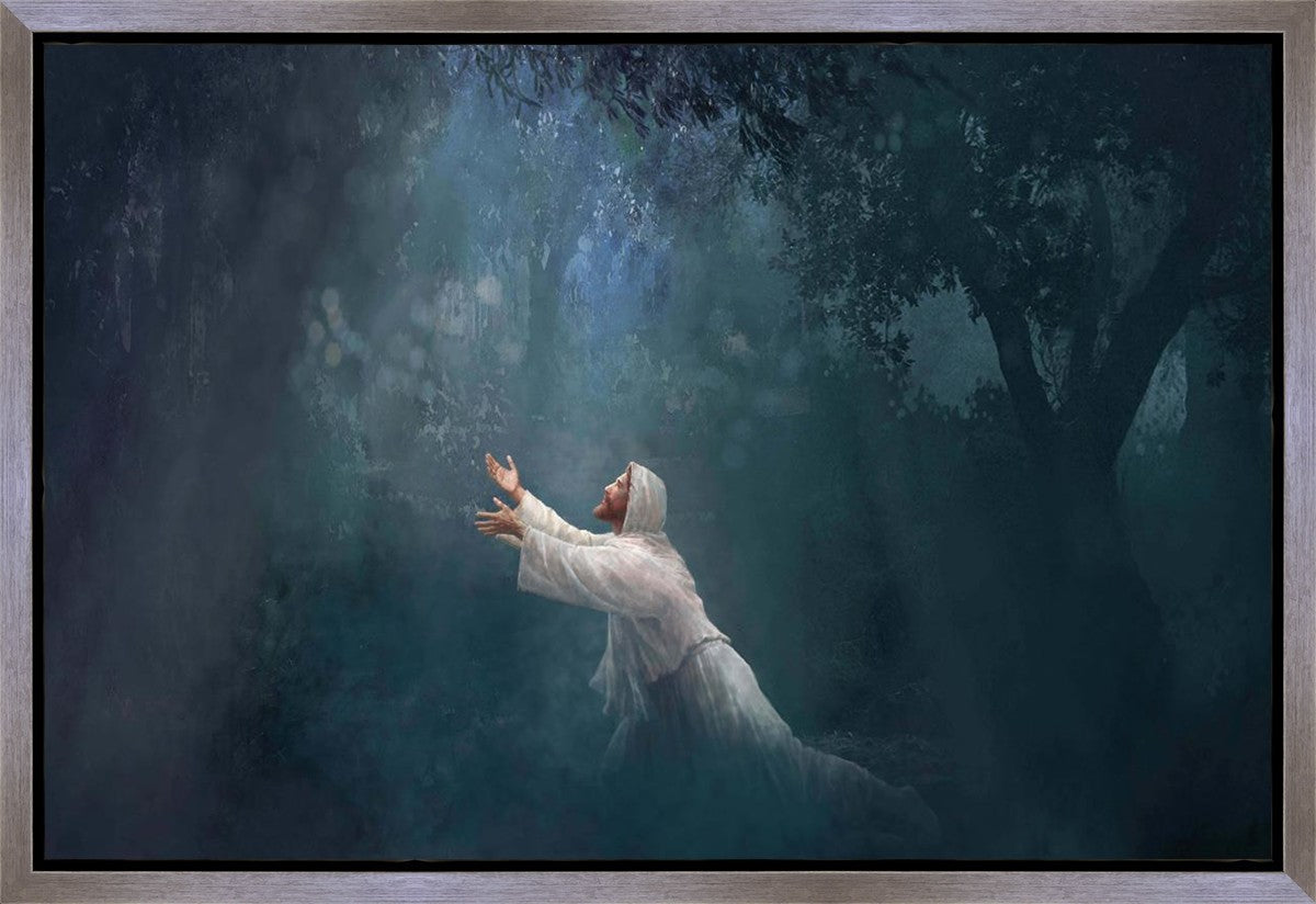 Not My Will But Thine Gallery Wrap