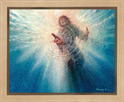 His Mighty Hand Gallery Wrap