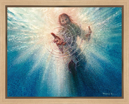 His Mighty Hand Gallery Wrap