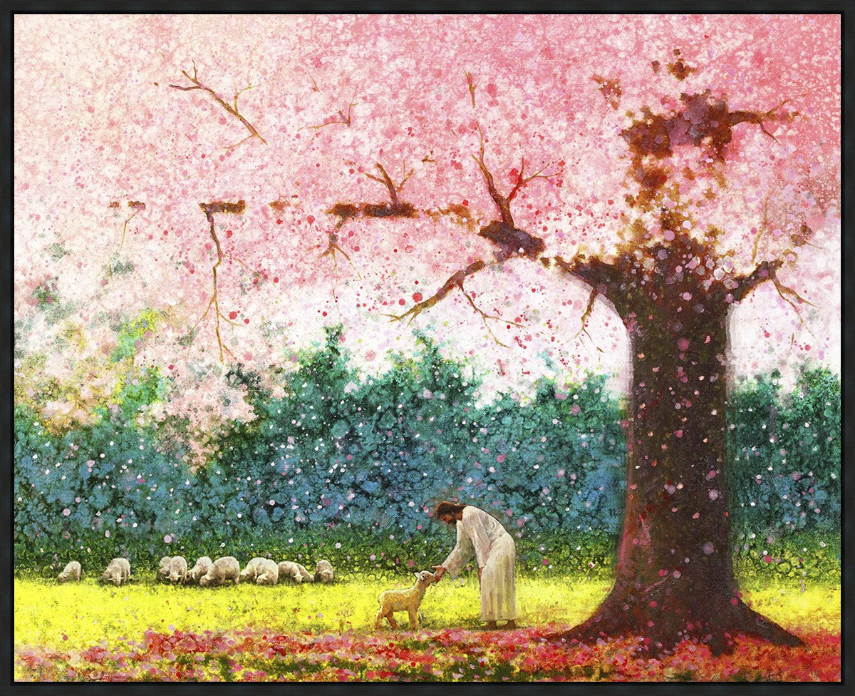 In Green Pastures Large Wall Art Gallery Wrap