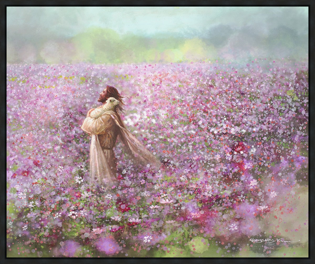 Calming Embrace Large Wall Art Gallery Wrap