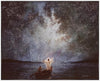 Calm and Stars Large Wall Art Gallery Wrap