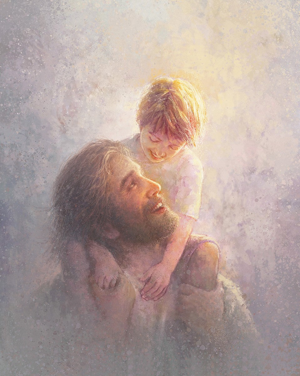Light Upon His Shoulders Gallery Wrap
