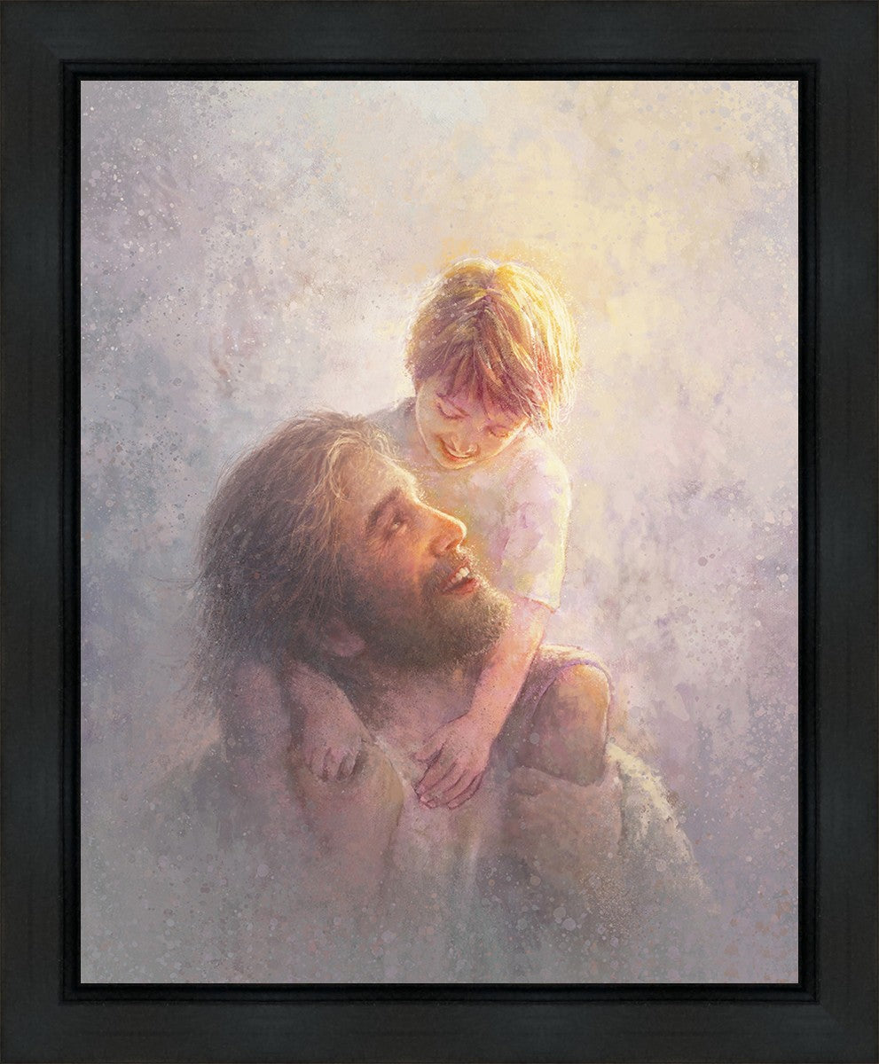 Light Upon His Shoulders Gallery Wrap