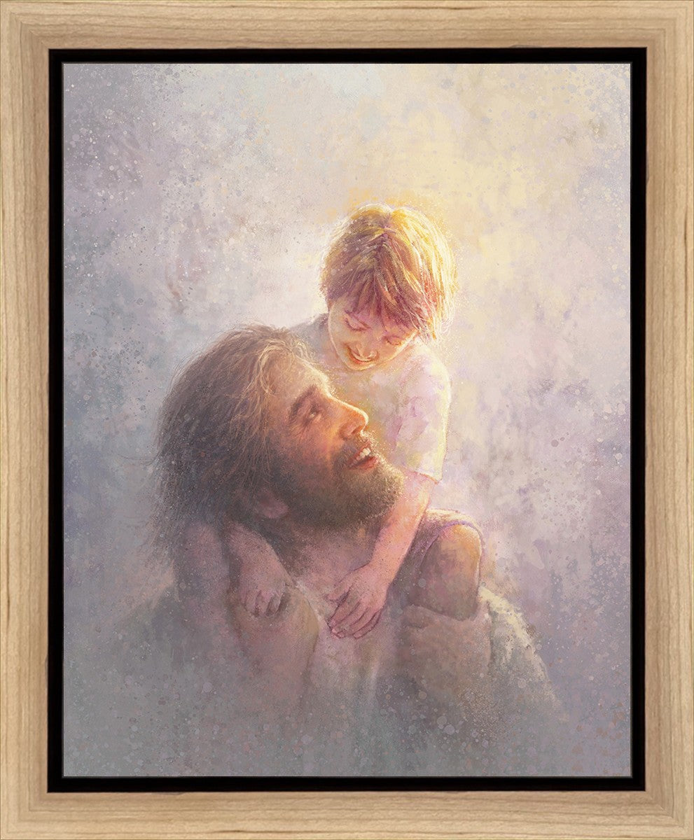 Light Upon His Shoulders Gallery Wrap