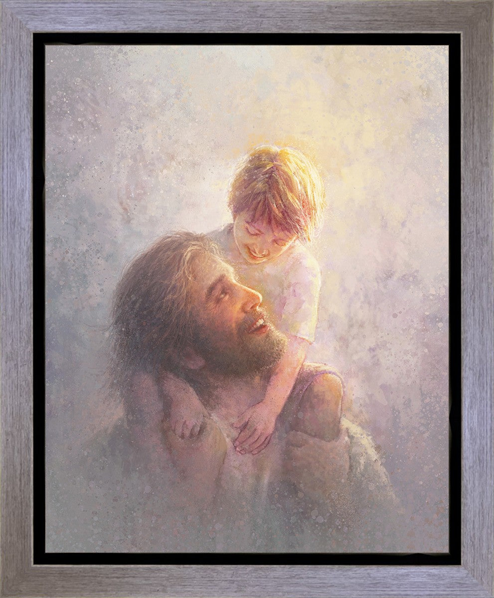 Light Upon His Shoulders Gallery Wrap
