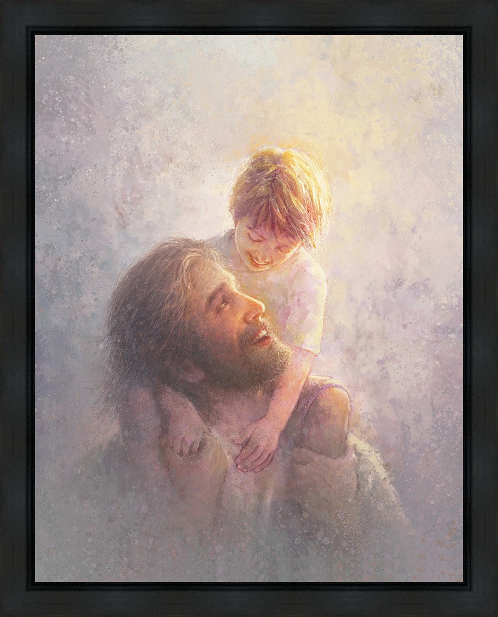 Light Upon His Shoulders Gallery Wrap