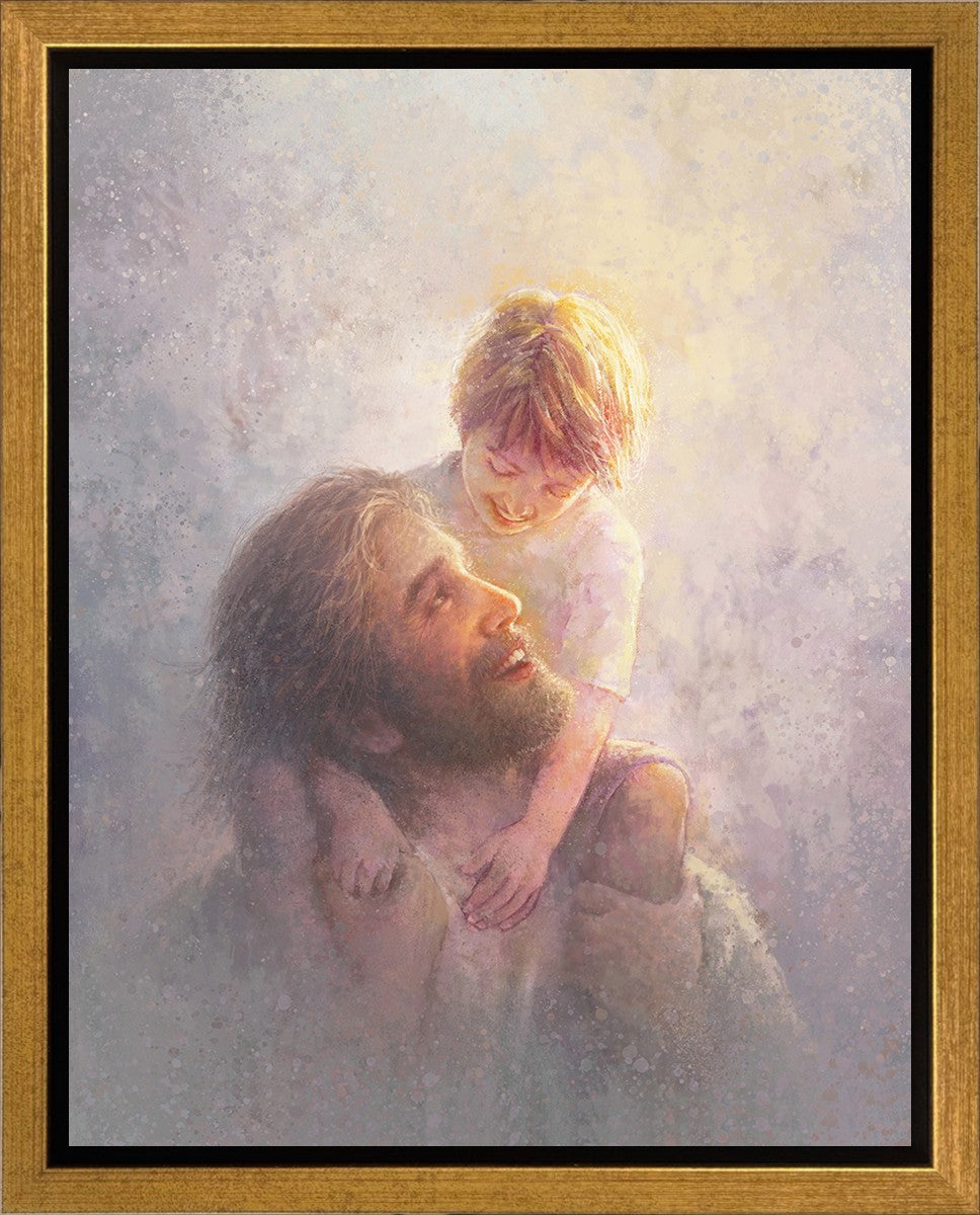 Light Upon His Shoulders Gallery Wrap
